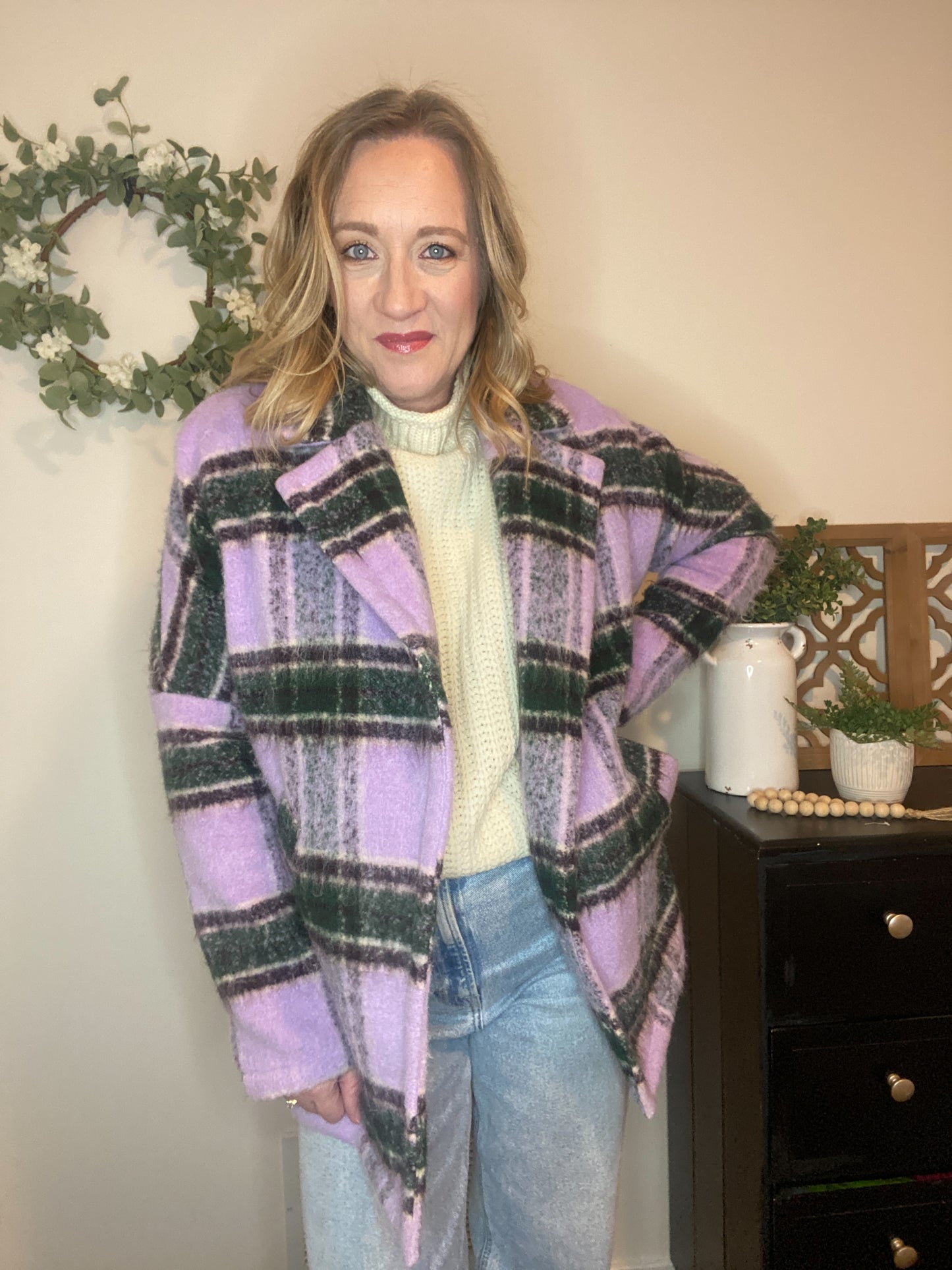 Reese Turtleneck Sweater in Ivory