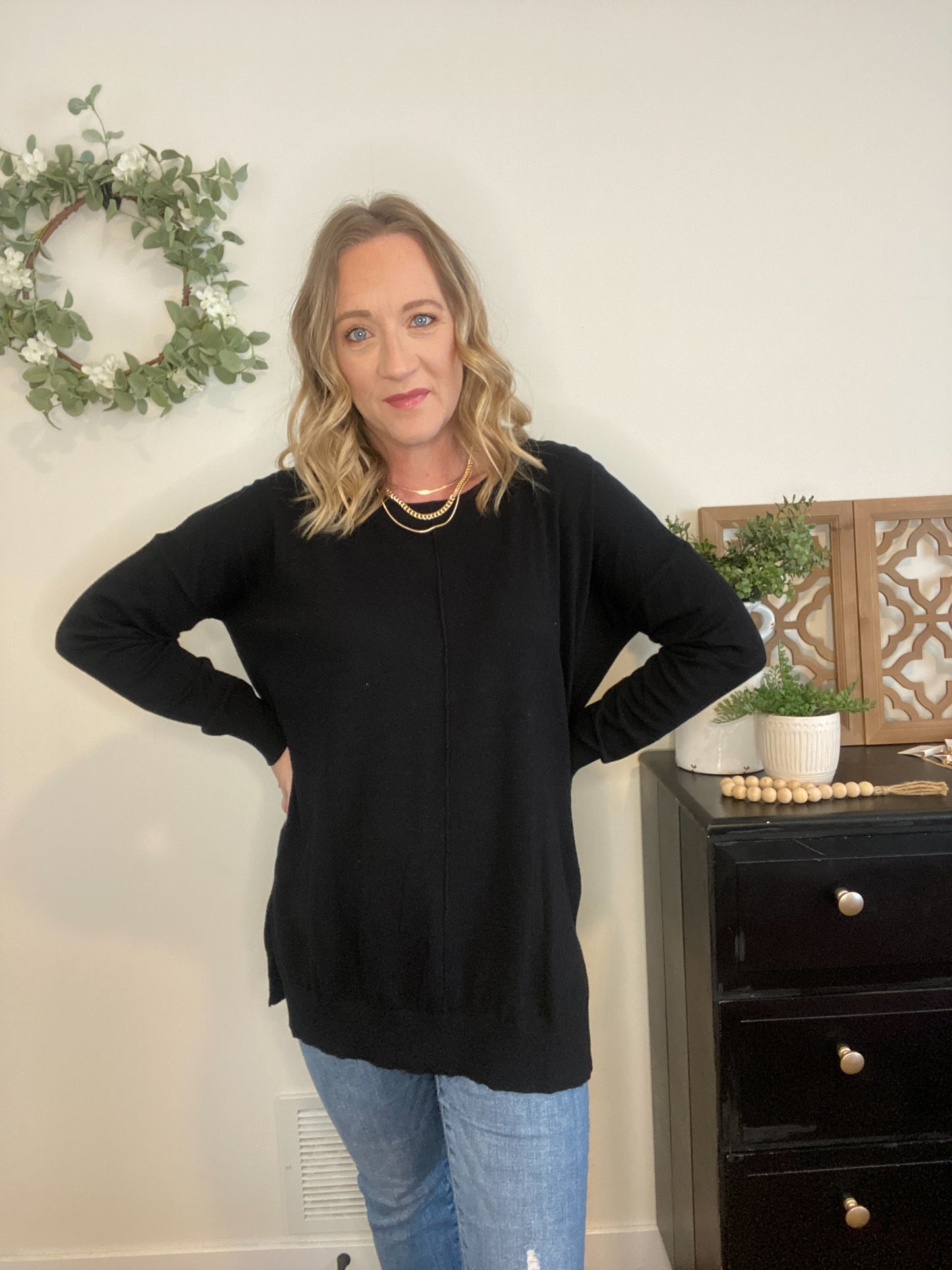 Show Off Sweater in Black