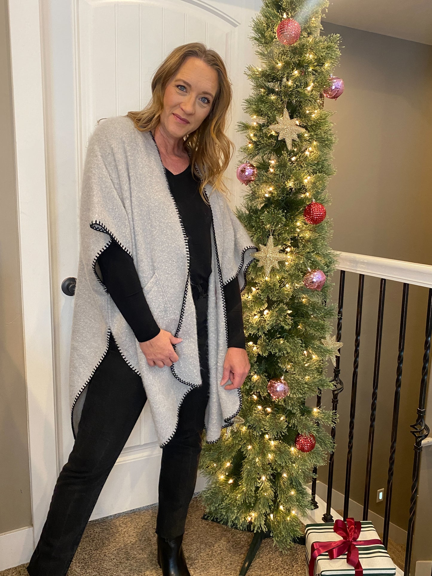 Ember Blanket Poncho