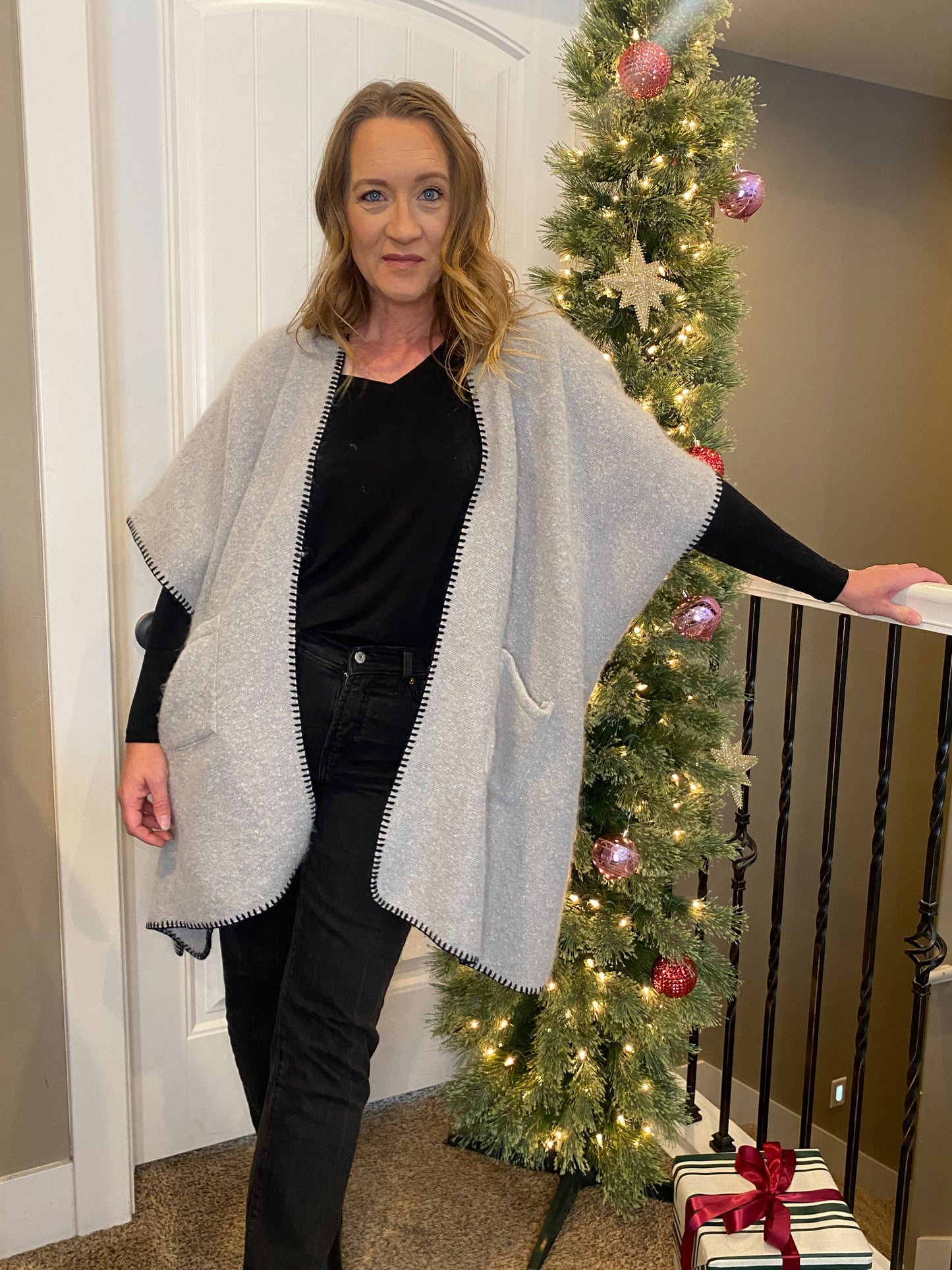 Ember Blanket Poncho
