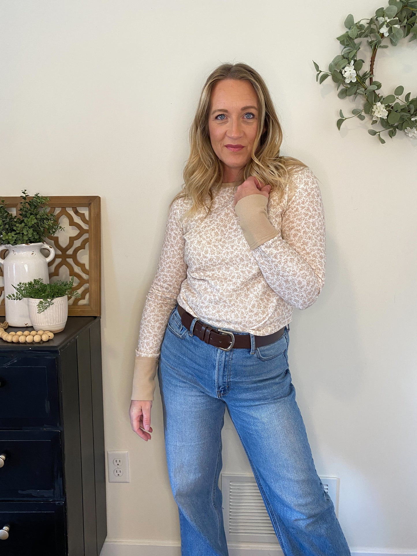 Marlee Floral Knit Top