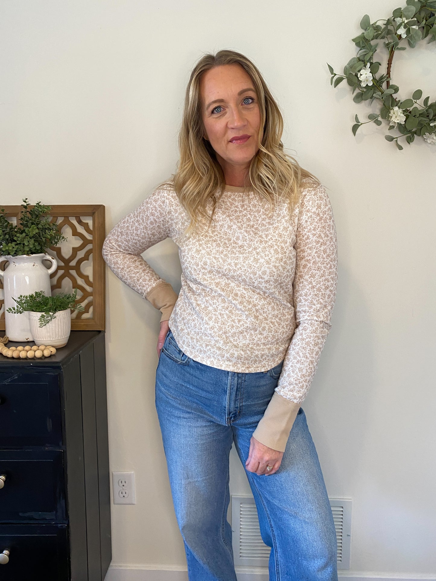 Marlee Floral Knit Top