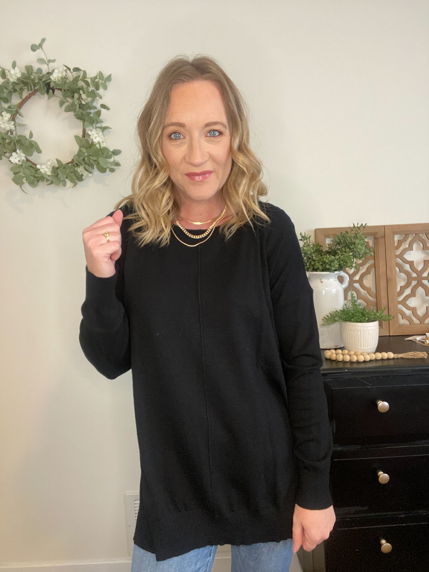 Show Off Sweater in Black