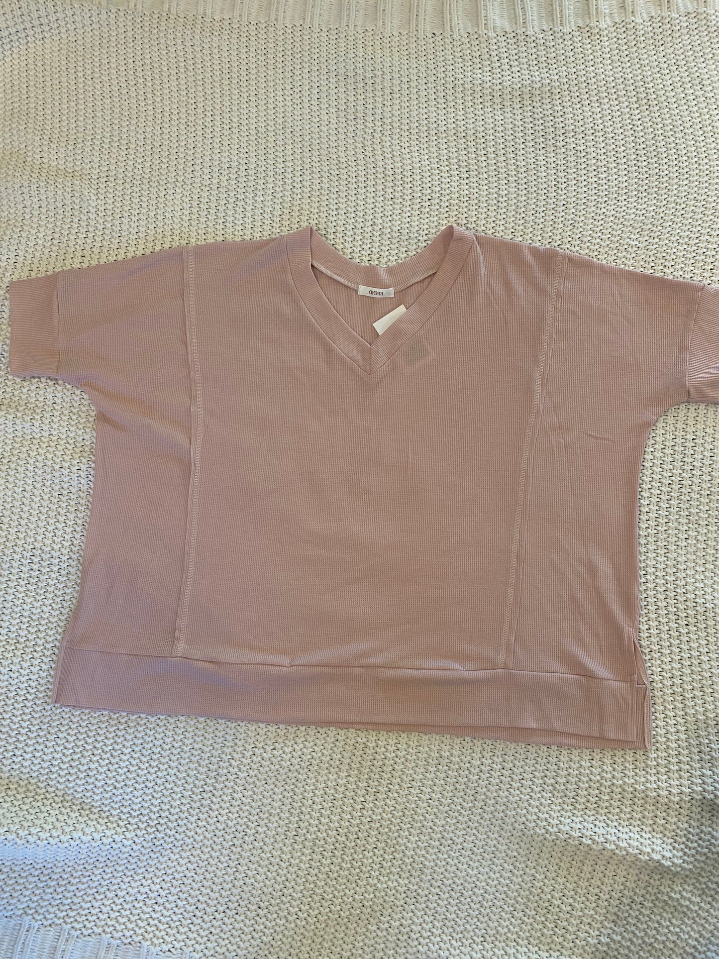 Tucked Away Top in Pink