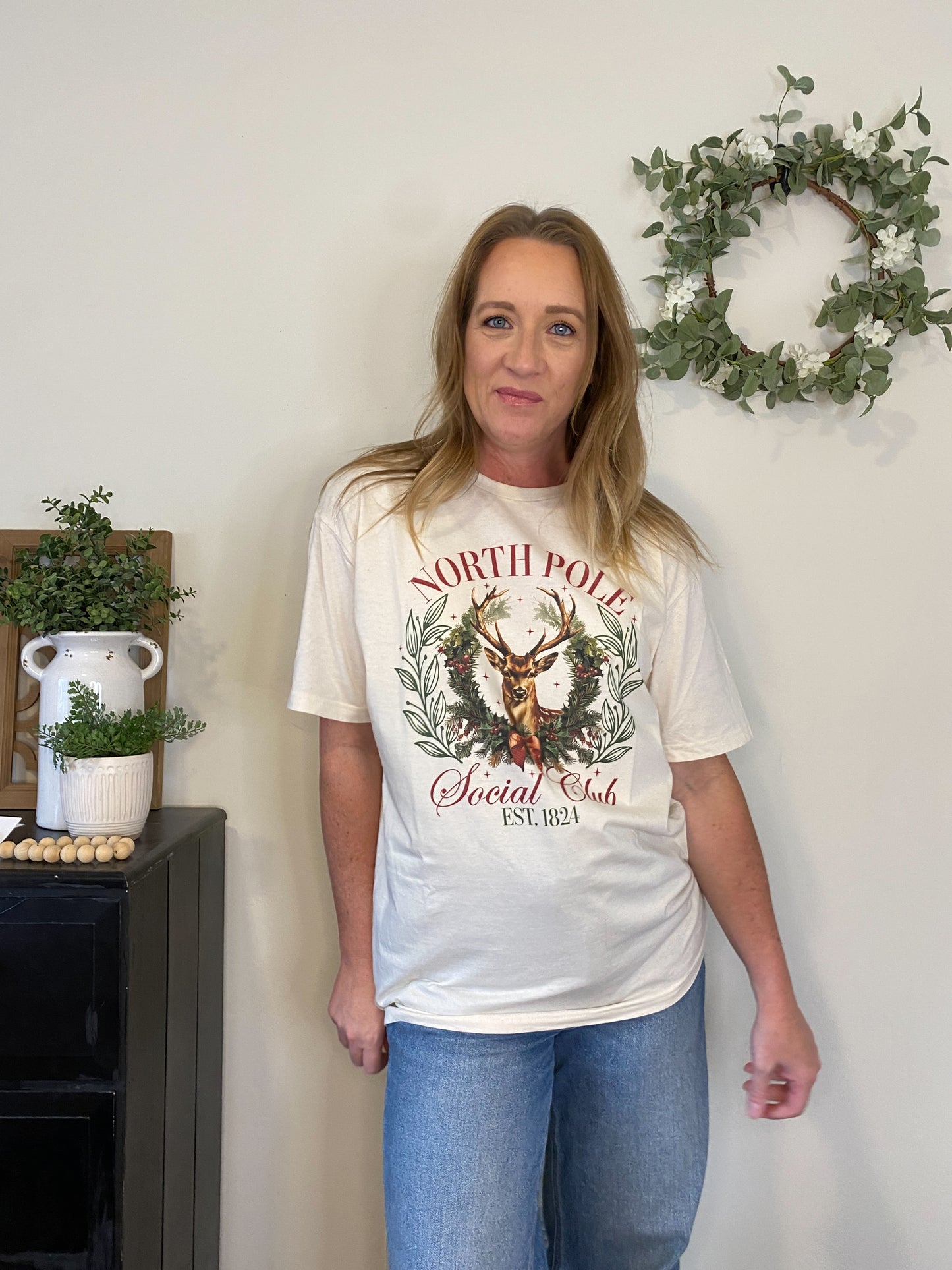 Social Club Christmas Tee - North Pole