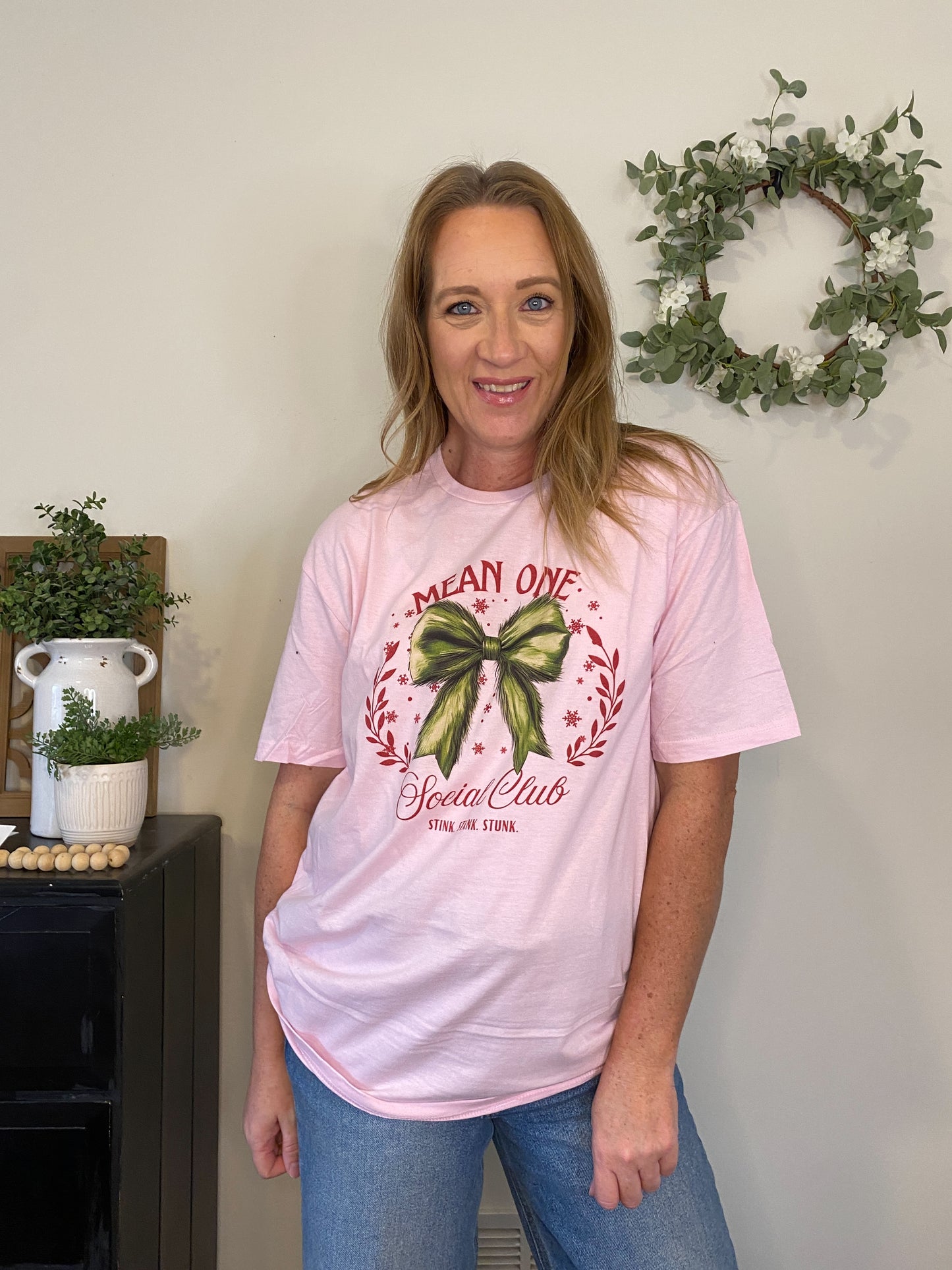 Social Club Christmas Tees - Mean One