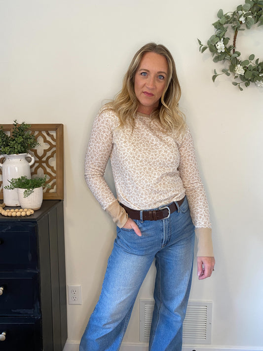 Marlee Floral Knit Top