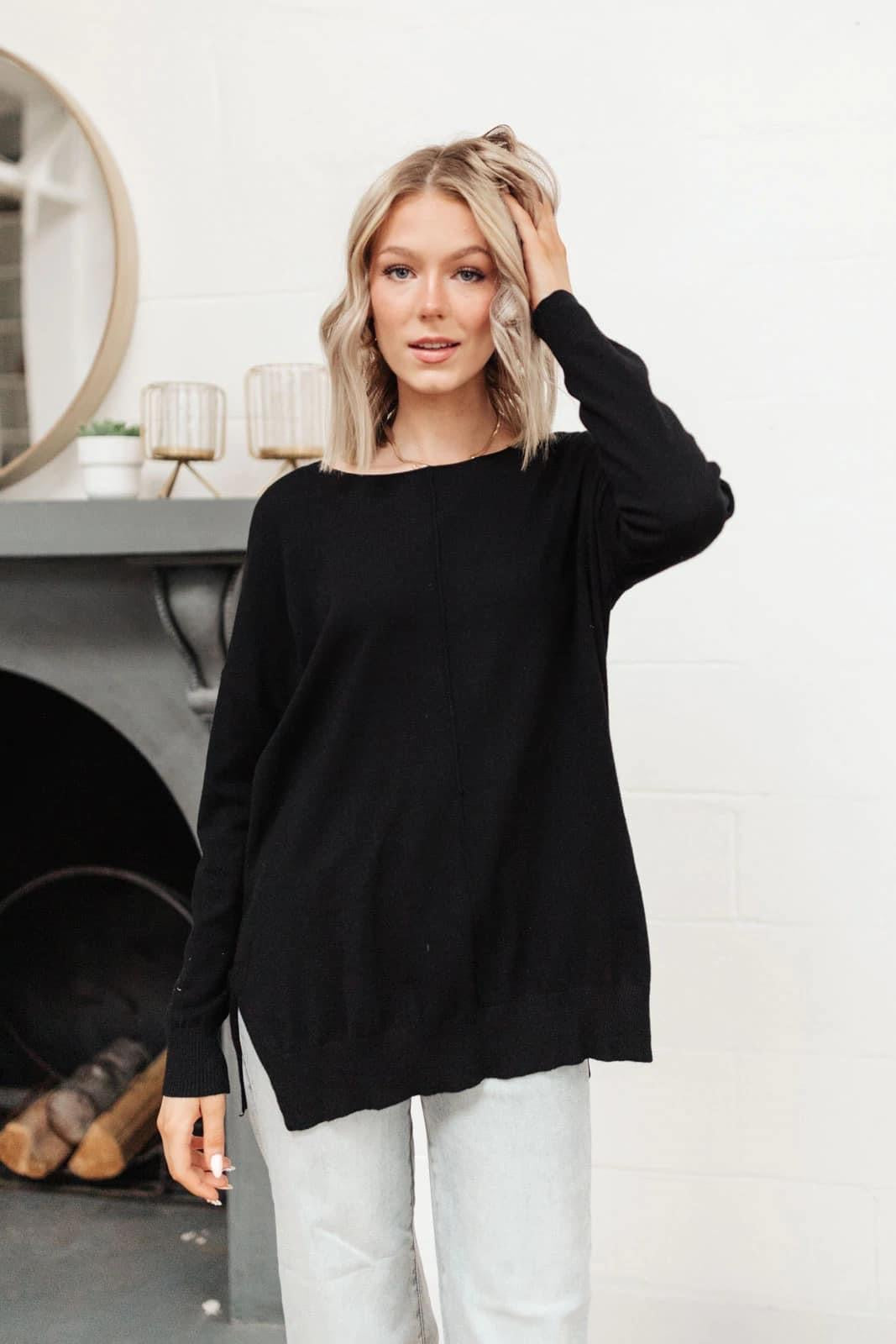 Show Off Sweater in Black